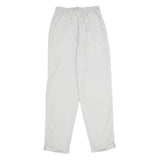 MCKINNEY Womens White Regular Fit Straight Polyamide Trousers W26 L32 Casual