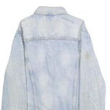 LEVI'S Mens Blue Denim Button Cotton Jacket S Classic Casual Vintage Style