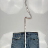 Levis 505 Jeans - 35W 32L Blue Cotton