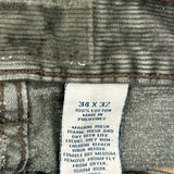 Unbranded Cord Pants - 31″ Waist Green Cotton