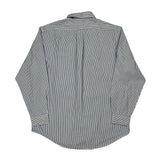 Ralph Lauren Striped Shirt - Large Blue Cotton