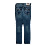 True Religion Skinny Jeans - 32W US 8 Blue Cotton