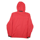 ASICS Womens Red Track Field Zip Jacket XS Polyester Blend Sport Outerwear