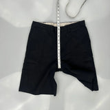 Dickies Cargo Shorts - 33W 11L Black Polyester Blend