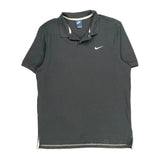 Nike Polo Shirt - XL Grey Cotton