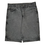 Dickies Denim Shorts - 36W 12L Gray Cotton