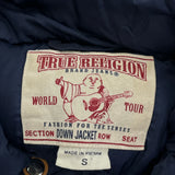 True Religion Puffer - Small Blue Down