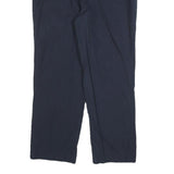 TOMMY HILFIGER Mens Cotton Blend Navy Regular Straight Trousers W32 L25 Classic