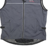 TCM Mens Grey Jacket XL Polyester Plain Zip Athletic Casual Lightweight