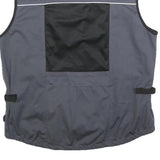 TCM Mens Grey Jacket XL Polyester Plain Zip Athletic Casual Lightweight