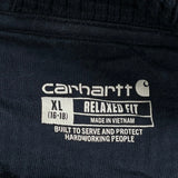 Carhartt Hoodie - XL Blue Cotton