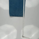 Chams Carpenter Shorts - 40W 15L Blue Cotton Blend