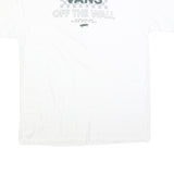 VANS Mens White Classic Graphic T-Shirt XL Short Sleeve Crew Neck Cotton Blend
