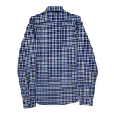 Tommy Hilfiger Checked Shirt - Large Blue Cotton