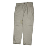 Carhartt Carpenter Trousers - 36W 31L Beige Cotton