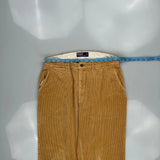 Polo By Ralph Lauren Cord Trousers - 34″ Waist Brown Cotton
