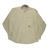 Tommy Hilfiger Shirt - Large Yellow Cotton