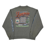 Laconia Motorcycle Week 2009 Jerzees Graphic Sweatshirt - Large Grey Polyester Blend