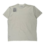 Burberry Graphic T-Shirt - Medium Cream Cotton