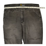 Carhartt Trousers - 38W 30L Grey Cotton