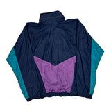 Asics Windbreaker - Large Green Nylon