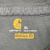 Carhartt Hoodie - XL Green Cotton