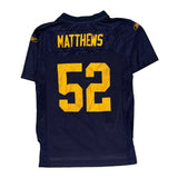 Age 11-12 Green Bay Packers Reebok Nfl Jersey - Medium Navy Polyester