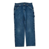 Wrangler Carpenter Jeans - 31W 30L Blue Cotton