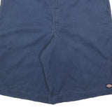 DICKIES Mens Shorts Blue Casual XL W38 Workwear Cotton Blend Straight Fit