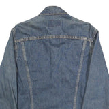 LEVI'S Womens Blue Denim Button Jacket S Cotton Classic Casual Lightweight