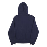 POLO RALPH LAUREN Mens Navy Blue Full Zip Hoodie M Cotton Blend Casual Wear
