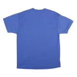 RUSSELL ATHLETIC Mens Blue MJ Graphic T-Shirt XL Short Sleeve Crew Neck Cotton