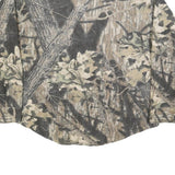 CODET Mens Grey & Beige Camouflage Cotton Blend Shirt XL Long Sleeve Buttons