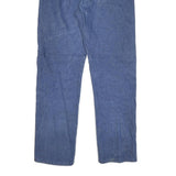 WRANGLER Mens Jeans Blue Regular Straight Denim Medium W34 L31 Classic Zip