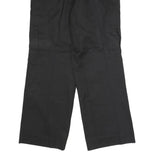 DICKIES Mens Black Regular Fit Straight Leg Trousers W33 L30 Durable Workwear