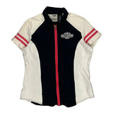 Motorcycles Harley Davidson Graphic Shirt - Large Red Cotton