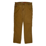 Dickies Carpenter Pants - 36W 31L Brown Cotton