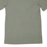 ADIDAS Mens Green Crew Neck Short Sleeve Graphic T-Shirt S Cotton Blend Logo