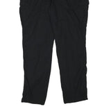 CHICOREE WITH LOVE Womens Cotton Blend Black Relaxed Cargo Trousers W36 L30