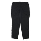 CHICOREE WITH LOVE Womens Cotton Blend Black Relaxed Cargo Trousers W36 L30