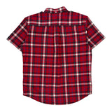 Tommy Hilfiger Checked Short Sleeve Shirt - XL Red Cotton