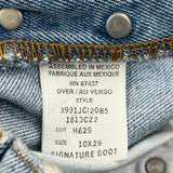 Ralph Lauren Boot Cut Jeans - 30W US 6 Light Wash Cotton