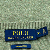 Polo By Ralph Lauren Sweater - XL Green Cotton