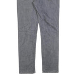 LEVI'S 511 Slim Mens Jeans Grey Slim Skinny Denim Raw W34 L32 Zip Cotton Blend
