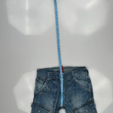 Nordic Company Cargo Shorts - 34W 20L Blue Denim
