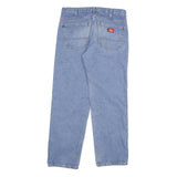 WRANGLER Mens Regular Blue Denim Jeans W32 L29 Classic Cotton Blend Zip