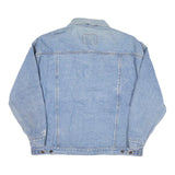 VENEZIA Womens Blue Denim Jacket XL Cotton Blend Classic Button Closure Casual