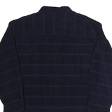 CACHE CREEK Mens Blue Plain Cotton Shirt L Long Sleeve Button Collar