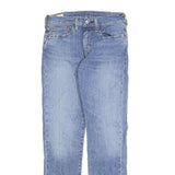 LEVI'S 502 Mens Jeans Blue Regular Straight Denim Medium W28 L32 Classic Fit Zip