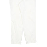 CHRISTOPHER & BANKS Womens White Regular Straight Trousers W28 L30 Cotton Blend